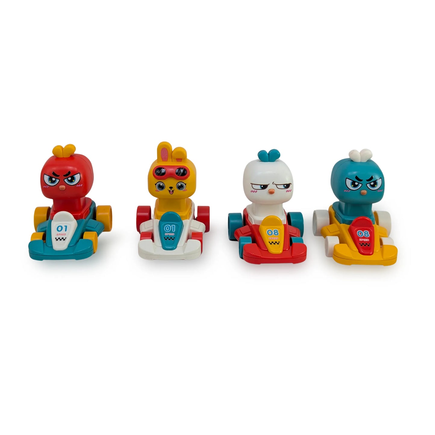 Mini Push Button Go Kart Toy