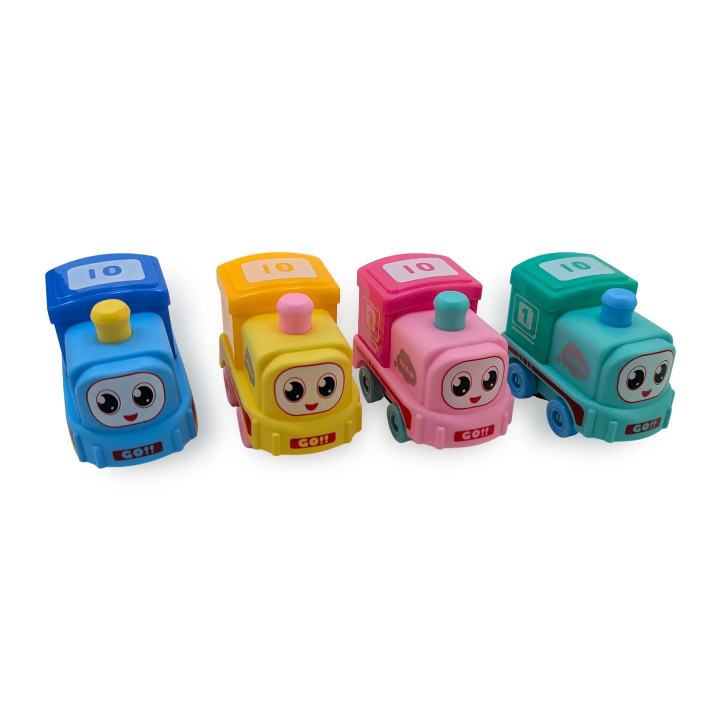 Mini Pull String Train Toy Kids