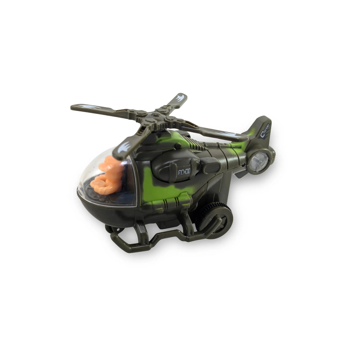 Mini Friction Helicopter Toy