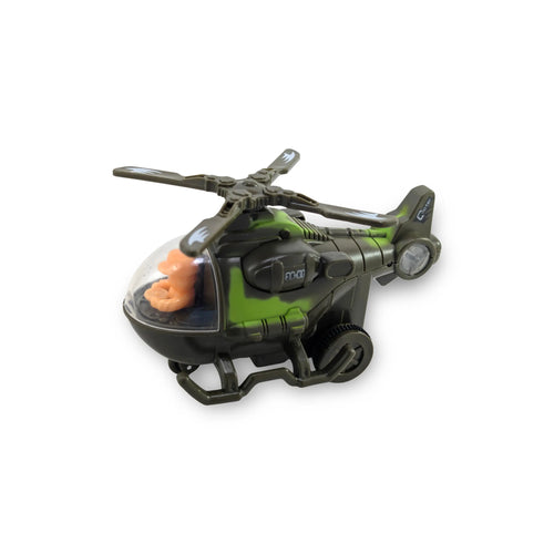 Mini Friction Helicopter Toy