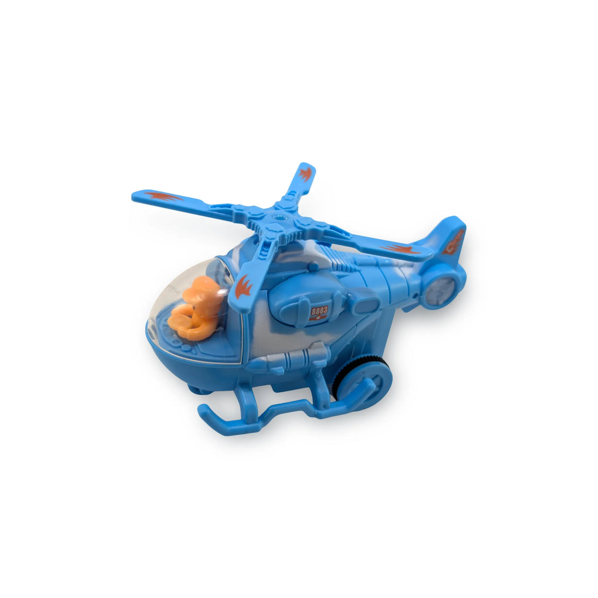 Mini Friction Helicopter Toy