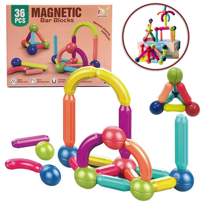 Magnetic Building Set 36 Pcs