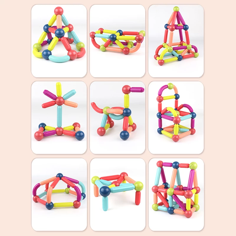 Magnetic Building Set 36 Pcs