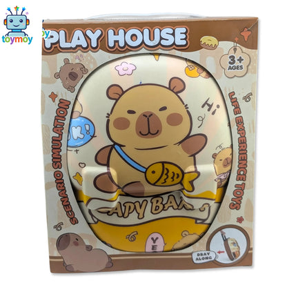 Capybara Bear Character Trolley Bag
