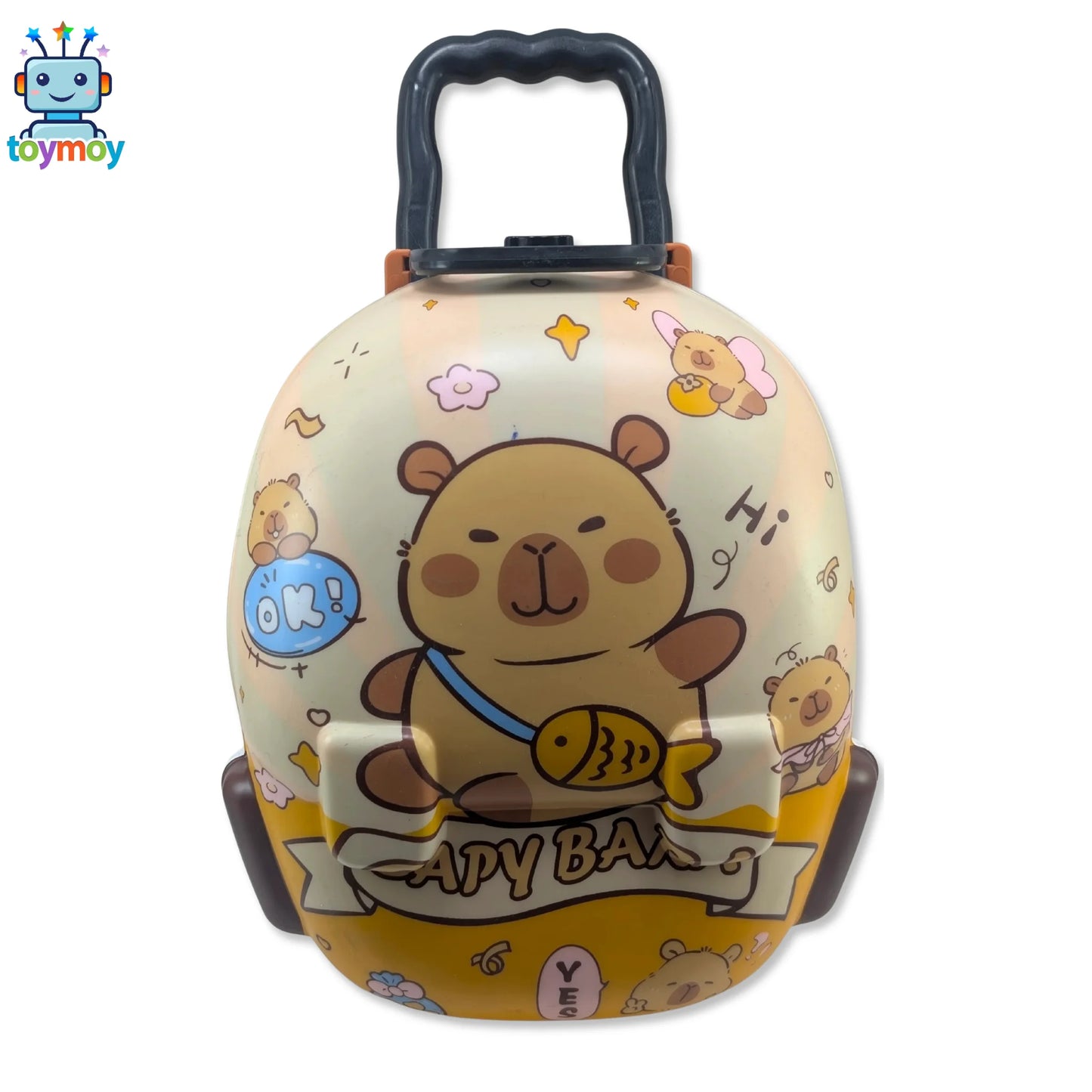 Capybara Bear Character Trolley Bag