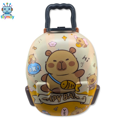 Capybara Bear Character Trolley Bag