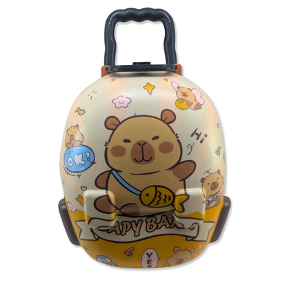 Capybara Bear Character Trolley Bag