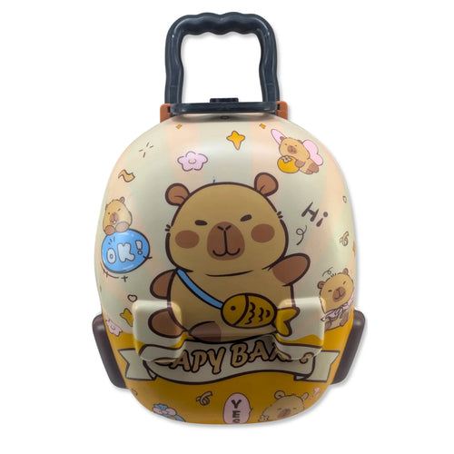 Capybara Bear Character Trolley Bag