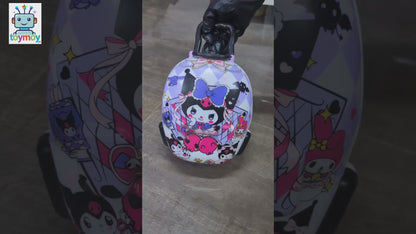 Kuromi Character Trolley Bag