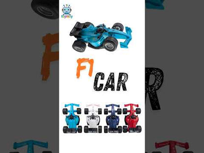 Mini Friction Powered F1 Race Car