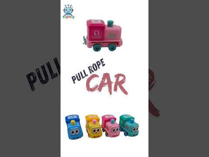 Mini Pull String Train Toy Kids
