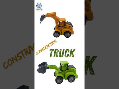 Mini Push Button Construction Toy
