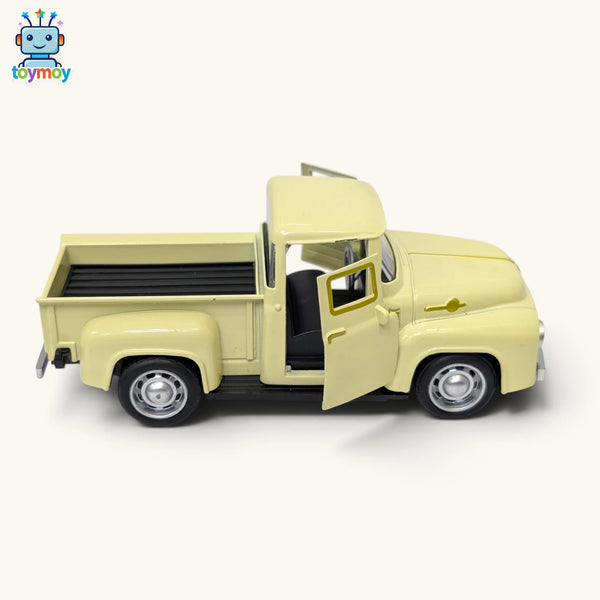 Vintage Cream Pickup Truck