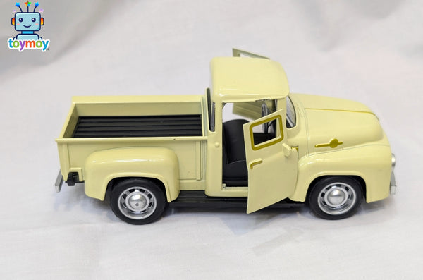 Vintage Cream Pickup Truck
