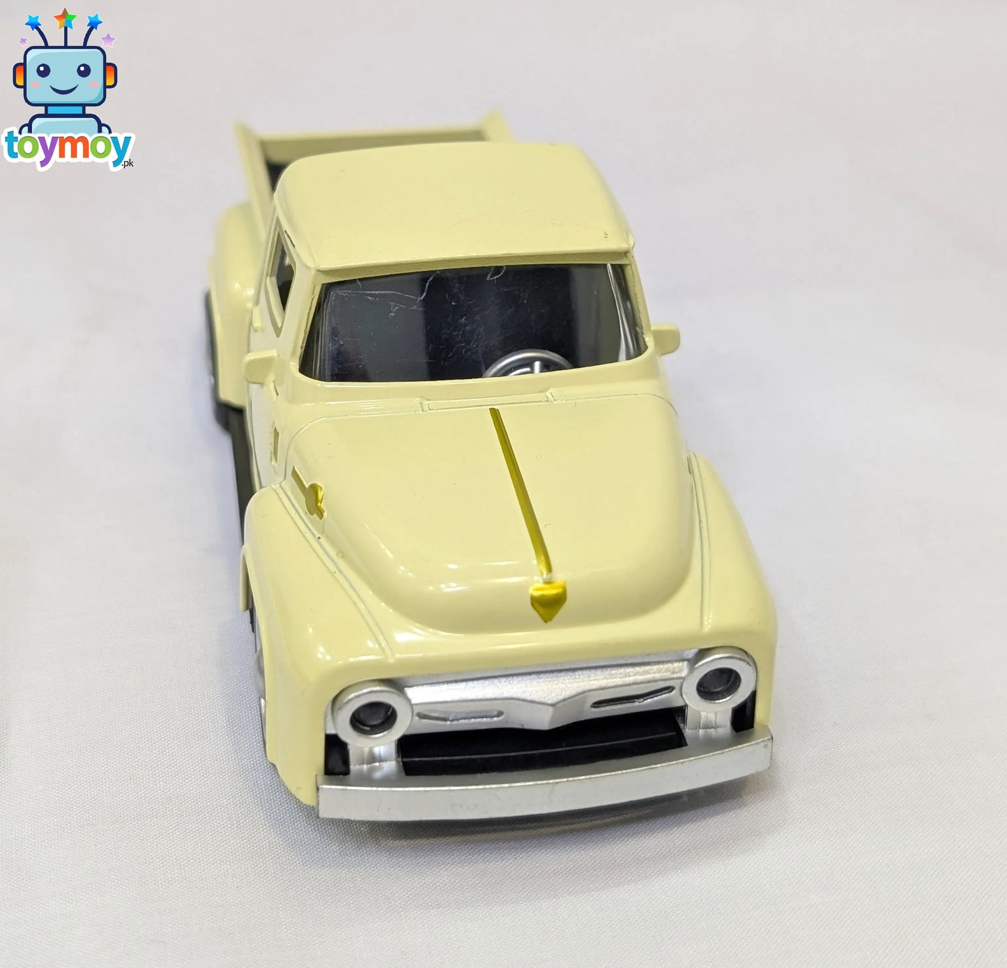 Vintage Cream Pickup Truck