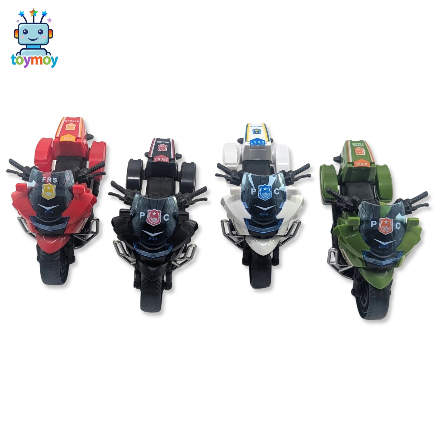 Police Heavy Bike Toy